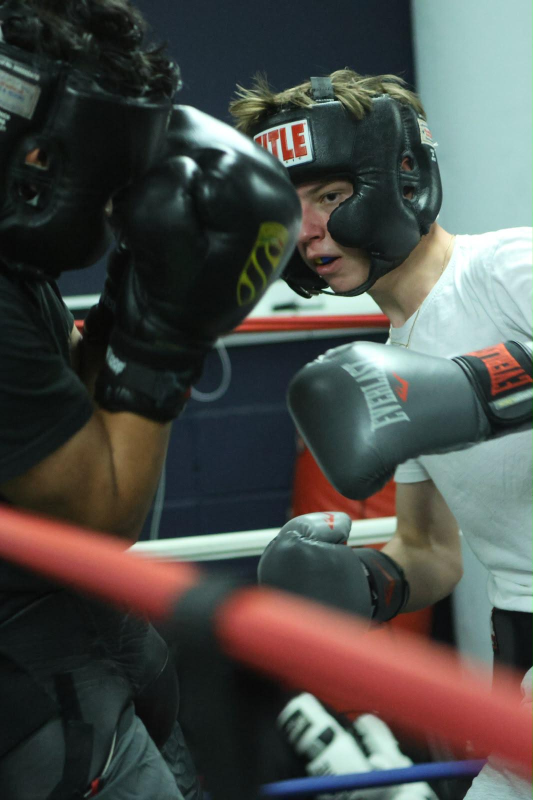 Hammer Boxing Club training moment 12