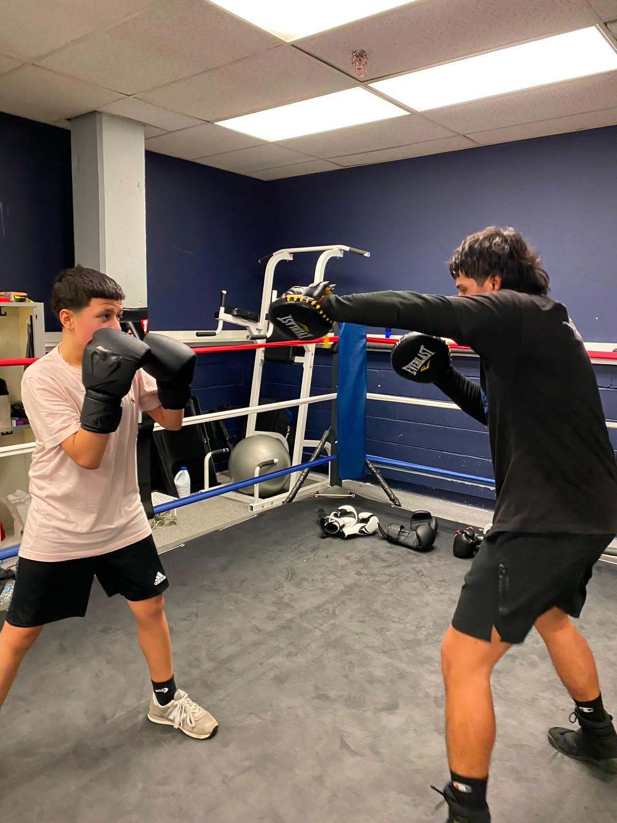 Hammer Boxing Club training moment 6