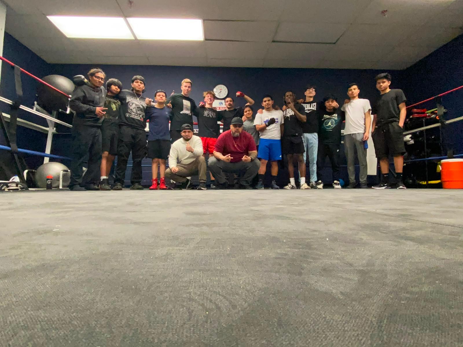 Hammer Boxing Club training moment 10