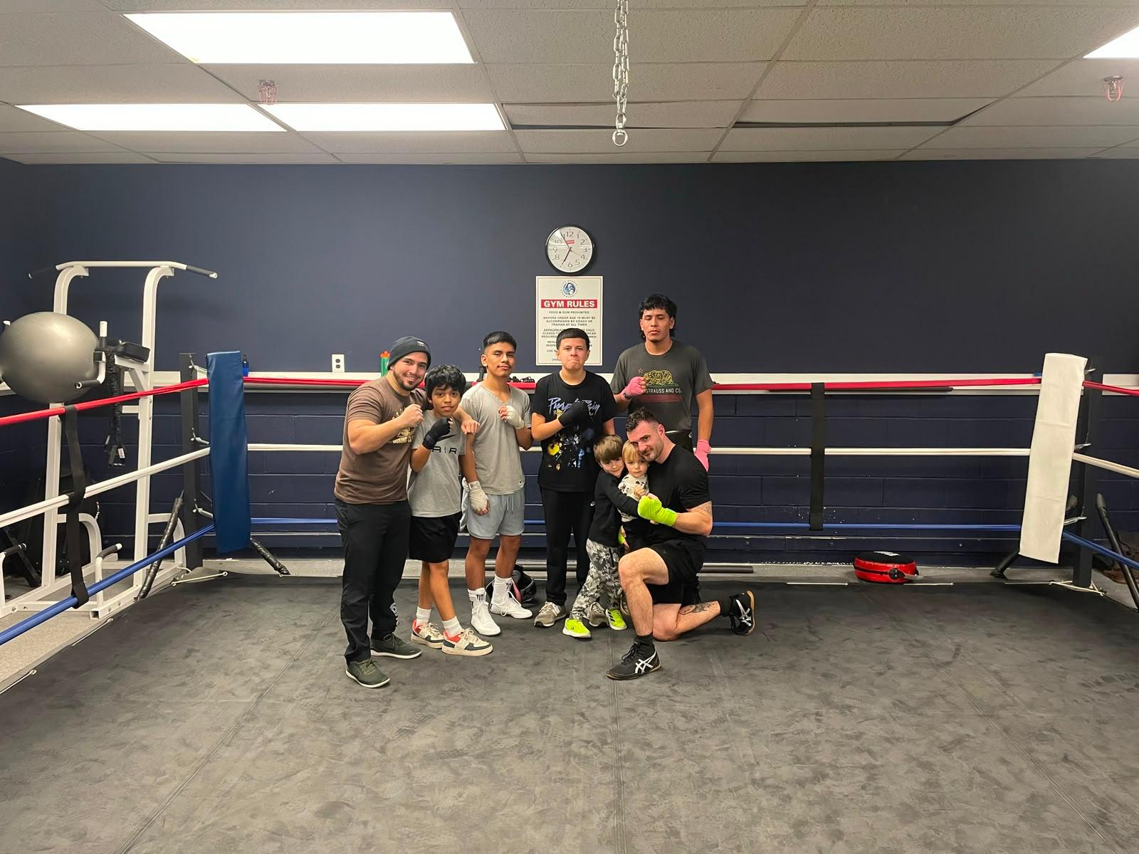 Hammer Boxing Club training moment 7