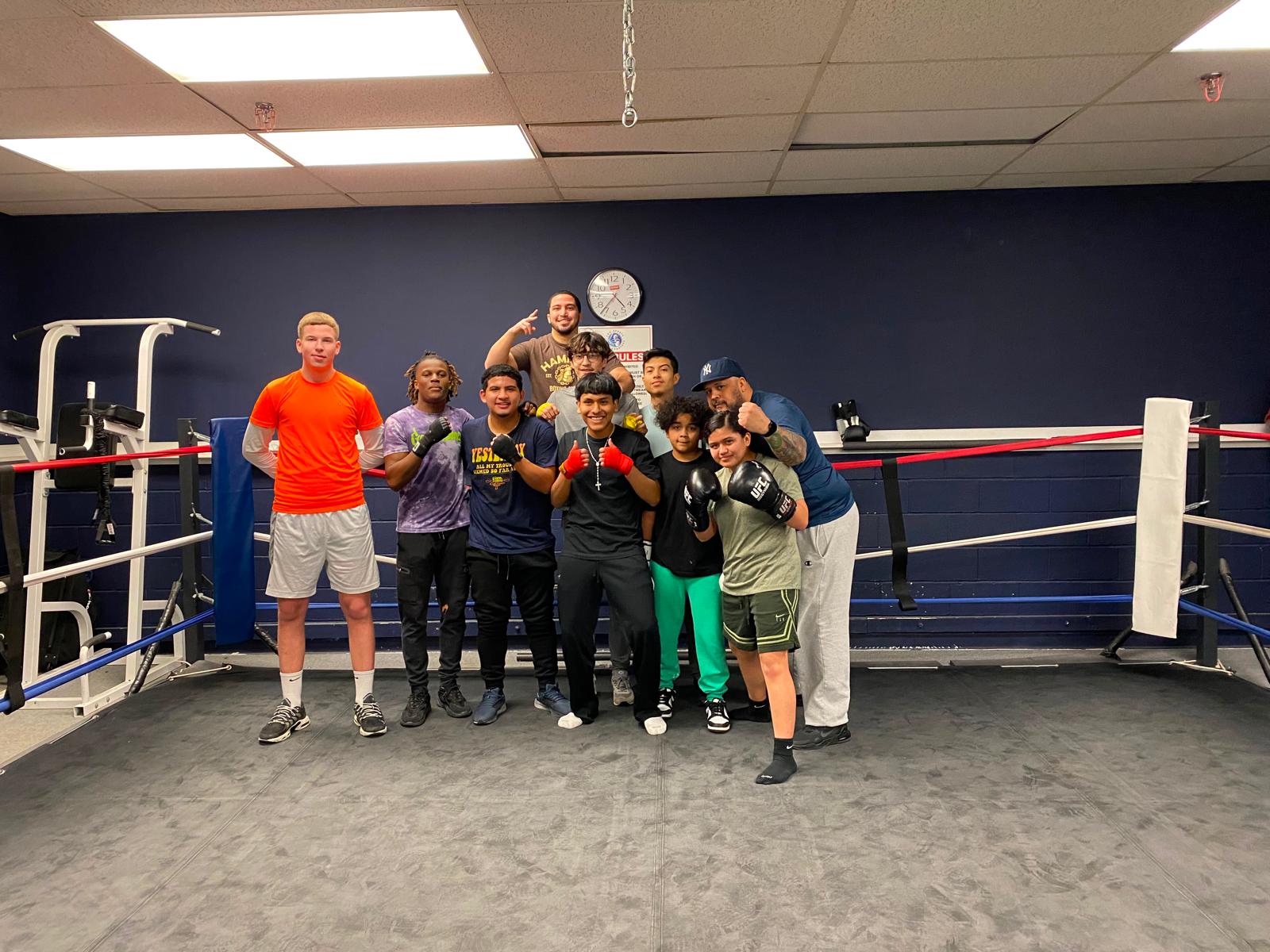 Hammer Boxing Club training moment 8