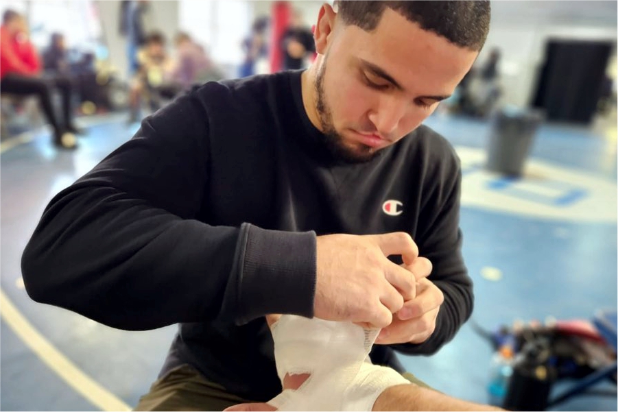 victor hand wrapping