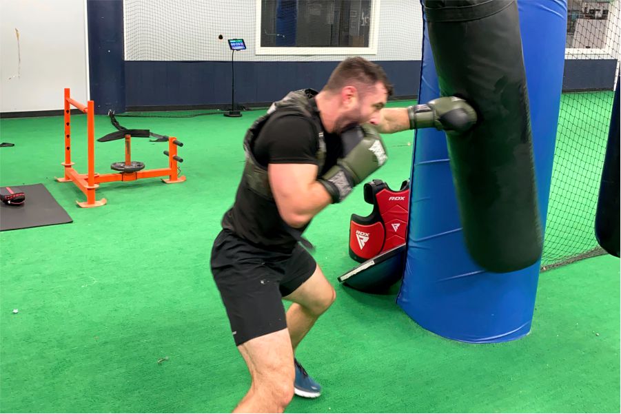 punching bag practice