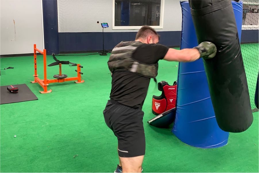 punching bag practice